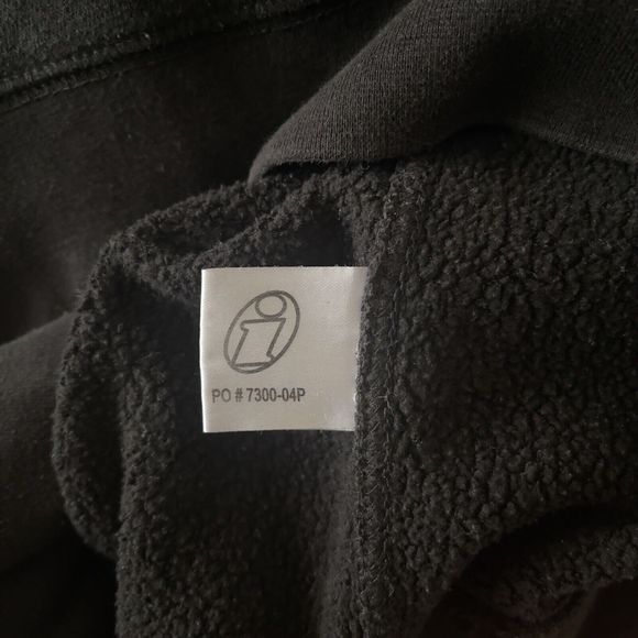 KREW Independent Trading Co Crewneck Raglan Sweatshirt PRM30SBC Black Men M EUC - Picture 6 of 8